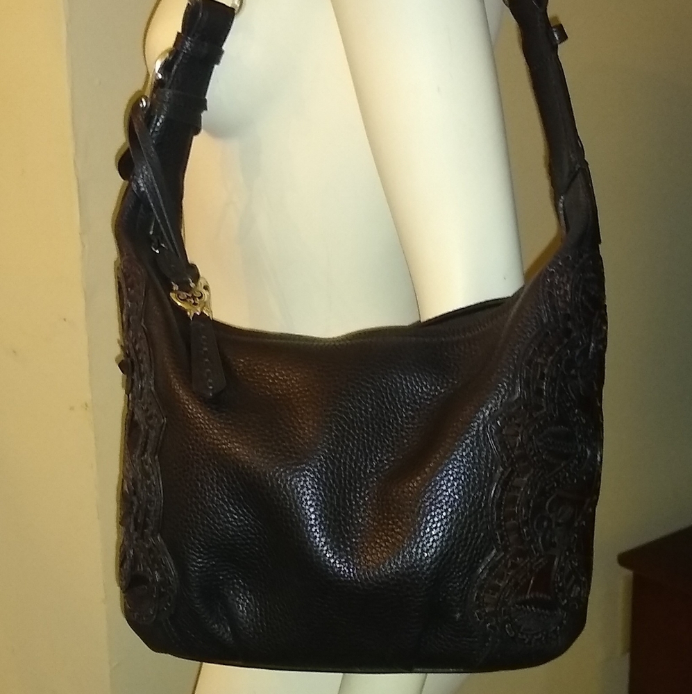 Brighton Nikki Hobo Black Brown